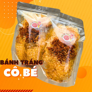  GIỎ Bánh Tráng Trộn Tỏi Bò Cay - KHÔ BÒ DẺO VỤN - BÁNH TRÁNG CÔ BÉ 