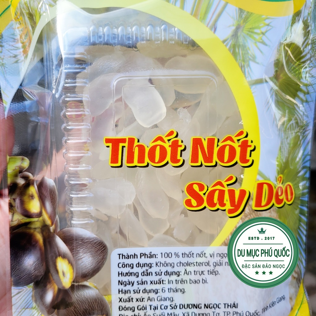 Thốt Nốt Sấy Dẻo - gói 150g