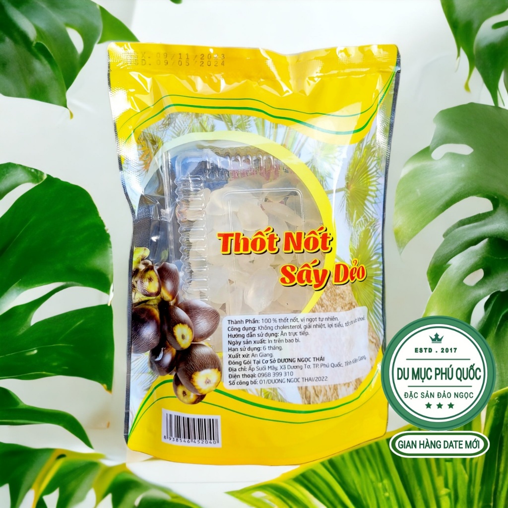Thốt Nốt Sấy Dẻo - gói 150g