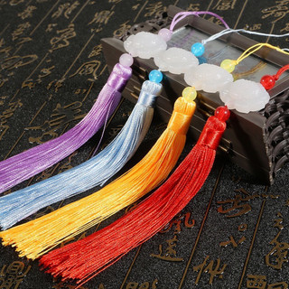 Tua rua ngọc bội đính áo dài, làm đồ handmade