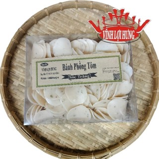 Bánh phồng tôm tròn Sóc Trăng hộp 500gr
