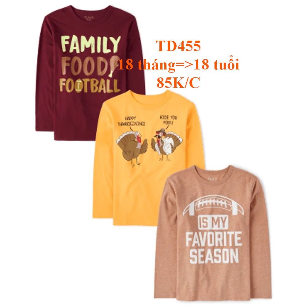 * Mã TD455: Áo bé trai 2023 VNXK dư xịn. Hình in rất đẹp, màu sắc phong phú.