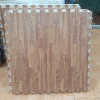 Thảm xốp vân gỗ ( 1 bịch 6 tấm ,kt 60*60cm)