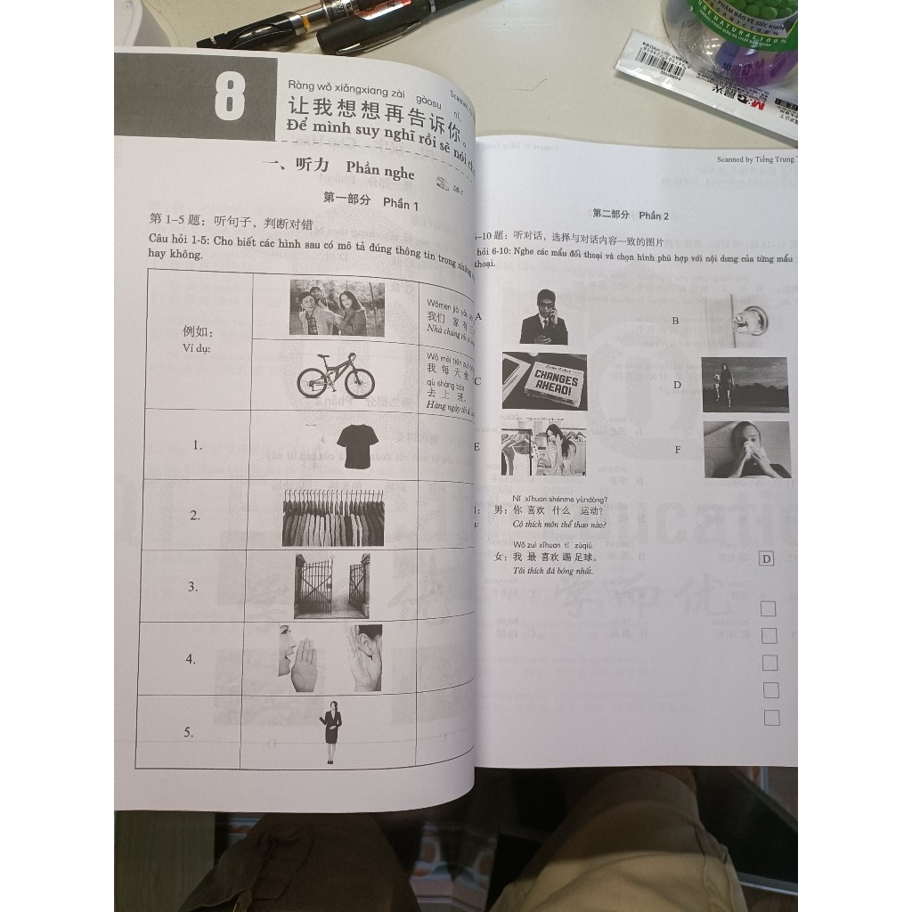 Tài liệu bài tập giáo trình chuẩn HSK 2