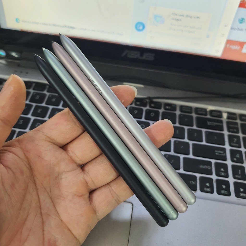 Bút Spen Tab S7 FE Chính Hãng Samsung, New Nobox, Tương Thich Cảm Ứng Nhiều Dòng Máy: S21 Ultra, Tab S6, Tab S8...