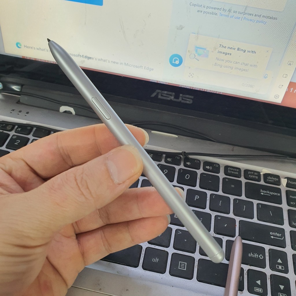 Bút Spen Tab S7 FE Chính Hãng Samsung, New Nobox, Tương Thich Cảm Ứng Nhiều Dòng Máy: S21 Ultra, Tab S6, Tab S8...