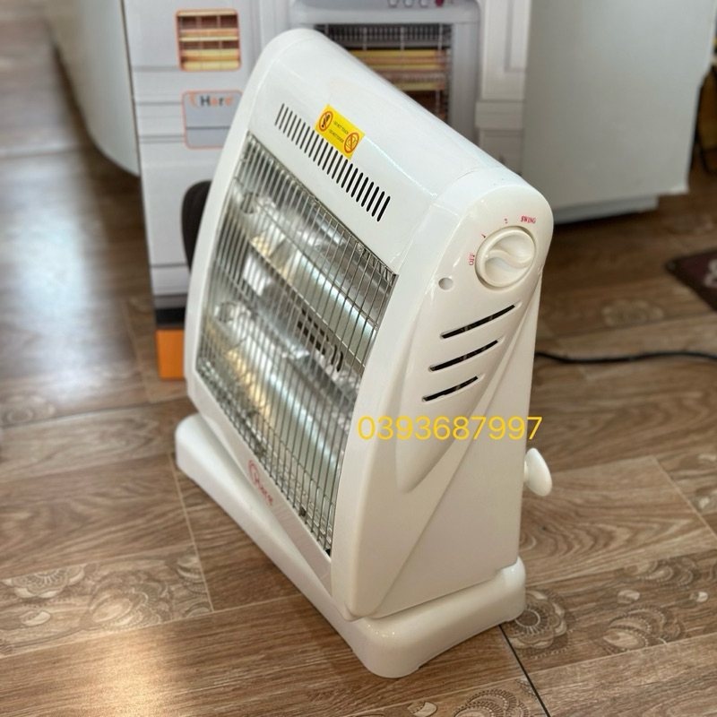 Quạt sưởi Hare, Đèn sưởi Hare, Đèn sưởi Halogen không gây khô da thân thiện môi trường-Bảo hành 18 Tháng