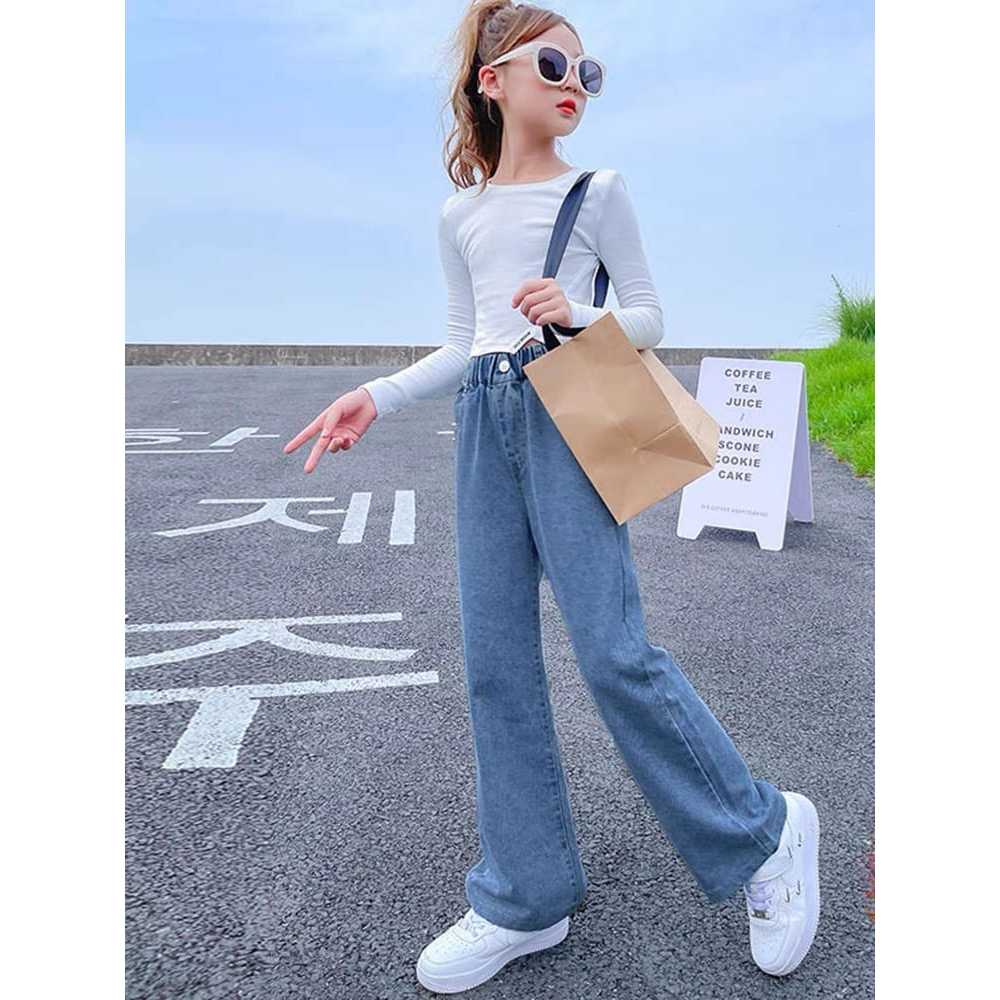 Quần jean bé gái size đại (màu đen hết hàng)