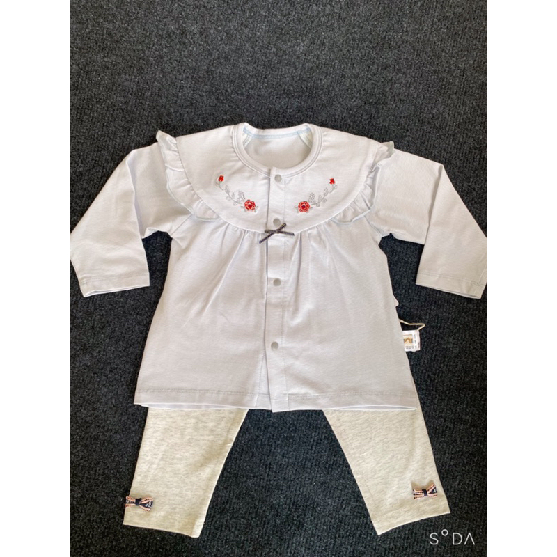 Đồ Bộ Cotton Len Mềm Bé Gái