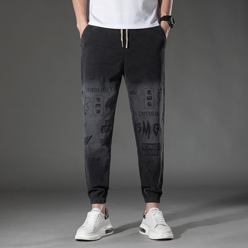 Quần jean dài nam,Quần Jogger dài nam,chất liệu vải jean co giãn 4chiều vải dày dặn mềm mịn