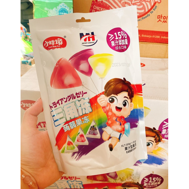 Thạch Tam Giác Ngũ Vị MH Gói 300gr