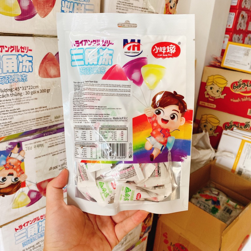 Thạch Tam Giác Ngũ Vị MH Gói 300gr