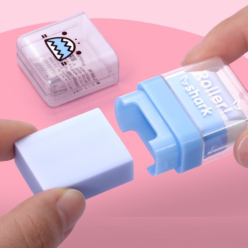 Tẩy con lăn M&G AXP963GX / Tẩy 2 đầu M&G AXP963 hình thú / Gôm cute 963GX