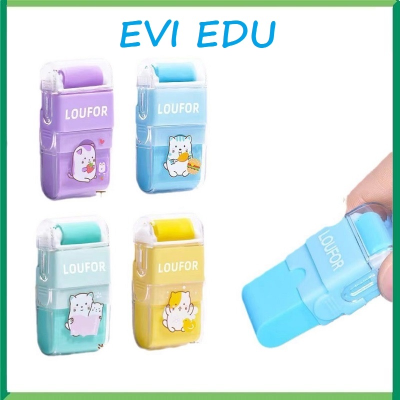Tẩy con lăn roller / Gôm chì dạng lăn hình ngộ nghĩnh cute B418