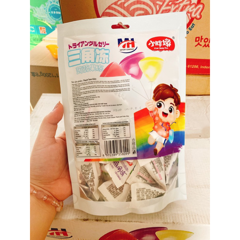 Thạch Tam Giác Ngũ Vị MH Gói 300gr