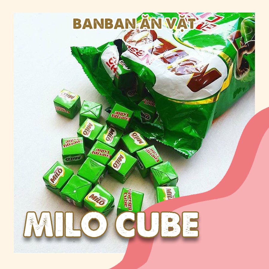 KẸO MILO CUBE THÁI LAN CHUẨN XỊN - gói 100 viên/ 275gr