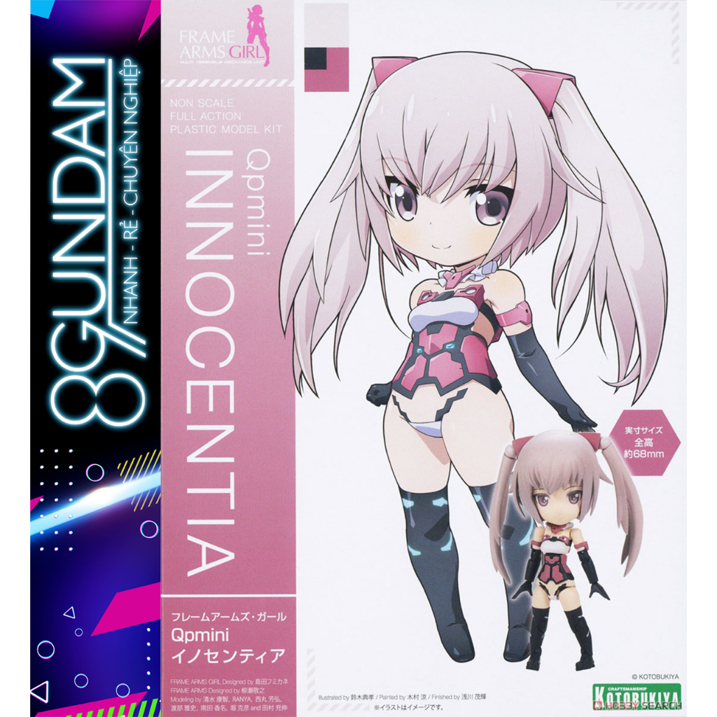 Mô Hình Lắp Ráp Frame Arms Girl Qpmini Innocentia