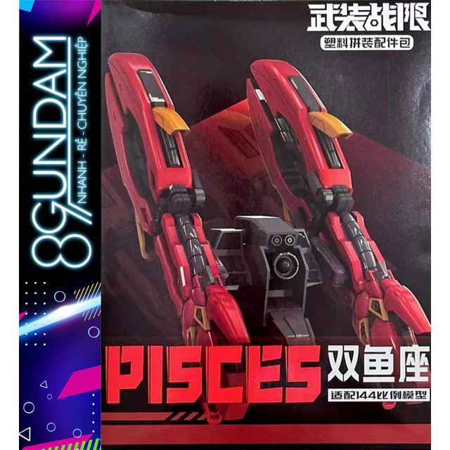 Mô Hình Trang Bị Phụ Kiện Pisces Twin Funnel Cannons Type FF cho HG RG Sazabi