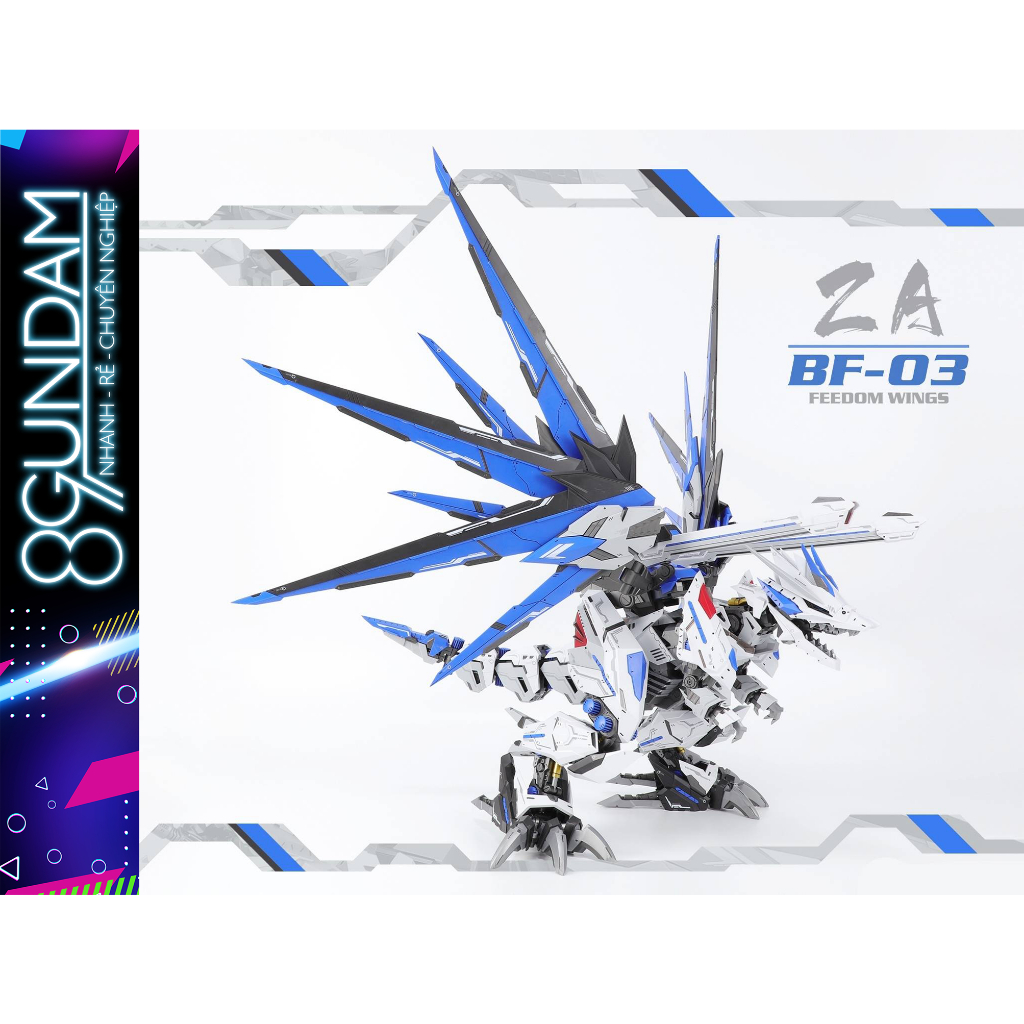 Mô Hình Lắp Ráp 1/72 ZOIDS BF-03 Freedom Wings