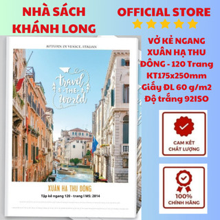 VỞ XUÂN HẠ THU ĐÔNG 120 TRANG CAO CẤP