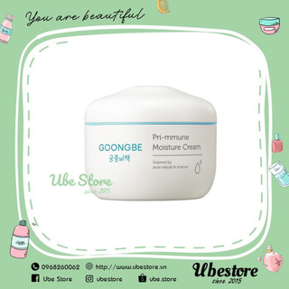 Kem dưỡng goongbe pri-mmune moisture cream 180ml