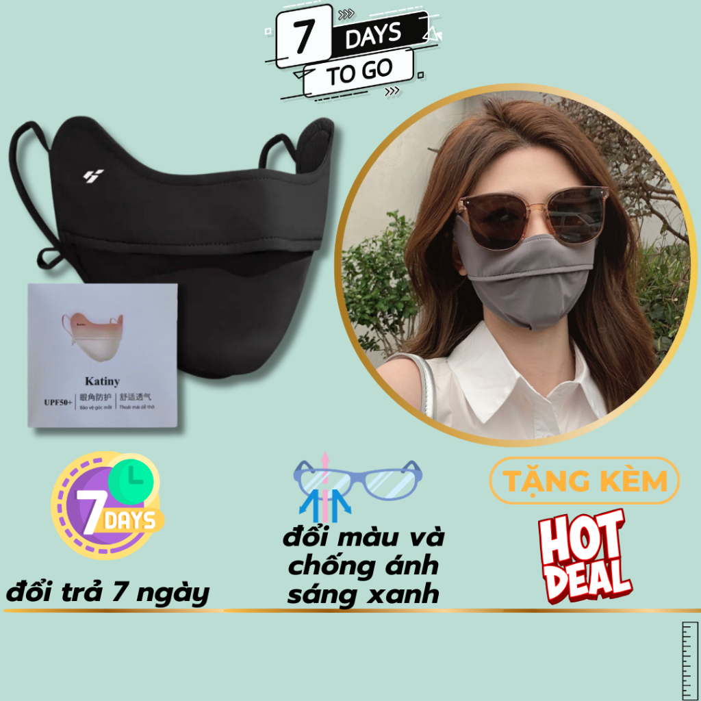 Khẩu Trang Đen Vải Lụa Nữ Nam, Khẩu Trang Katiny Quai Vải Dày 3D 5D 4D Chống Che Nắng uv 50+++ Bụi M