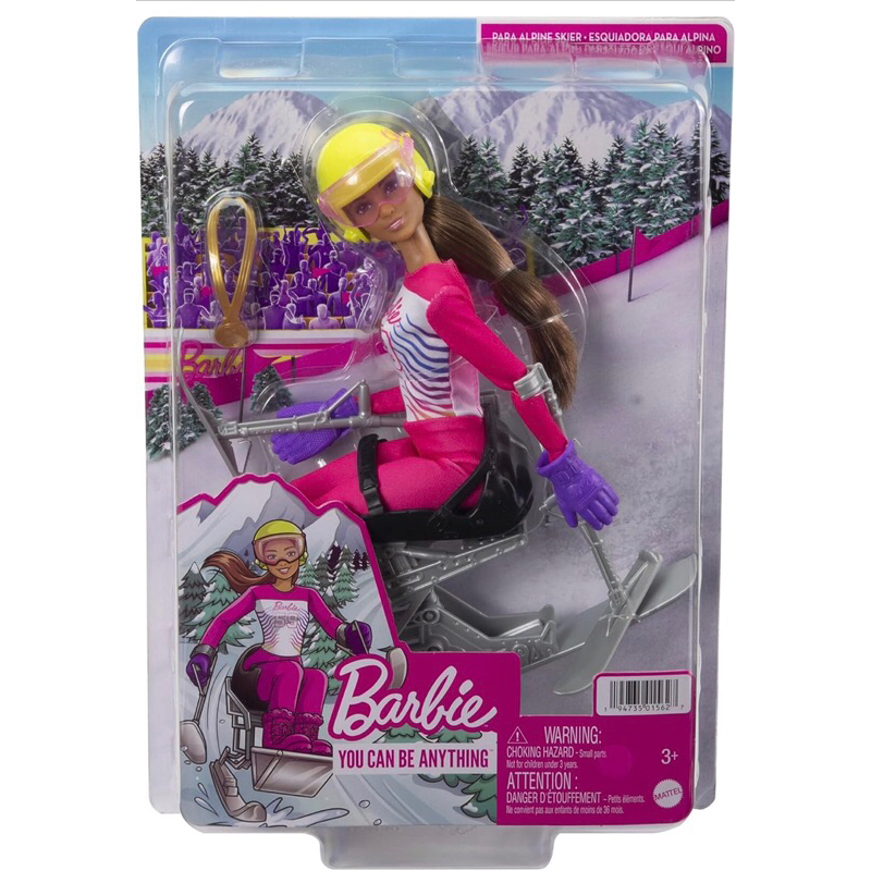 Búp bê #Barbie #Winter #Sports #para #Alpine #Skier #Brunette #Doll
