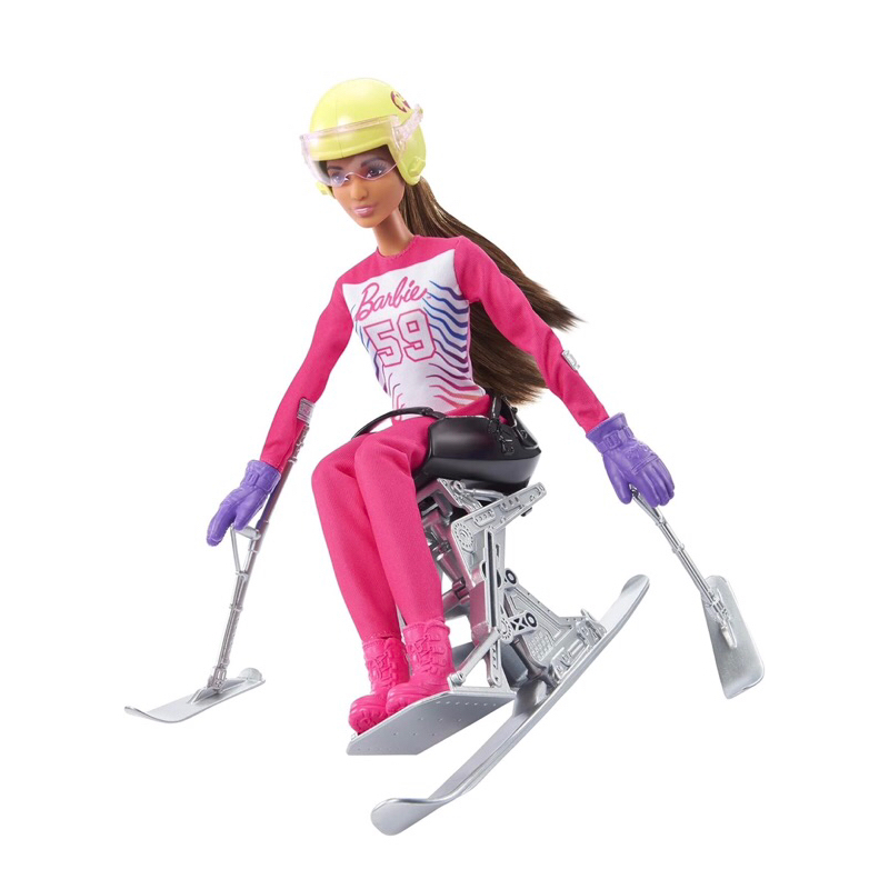 Búp bê #Barbie #Winter #Sports #para #Alpine #Skier #Brunette #Doll