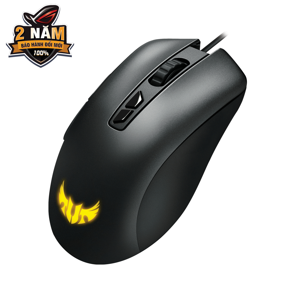 Combo chuột game có dây ASUS TUF GAMING M3 công thái học + Bàn di chuột ASUS TUF GAMING P1 cao cấp )