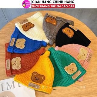 Mũ len giữ ấm cho bé 0 - 6 tháng tuổi