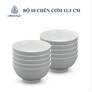Chén cơm sứ trắng Minh Long - chén cơm sứ minh long