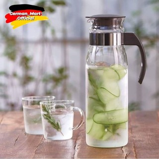 🇯🇵 bình thủy tinh đựng nước cao cấp hario slim 1.4l - made in japan