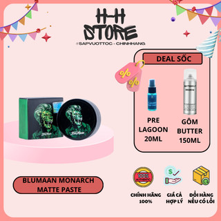 [ CHÍNH HÃNG ] Sáp vuốt tóc Blumaan Monarch Matte Paste
