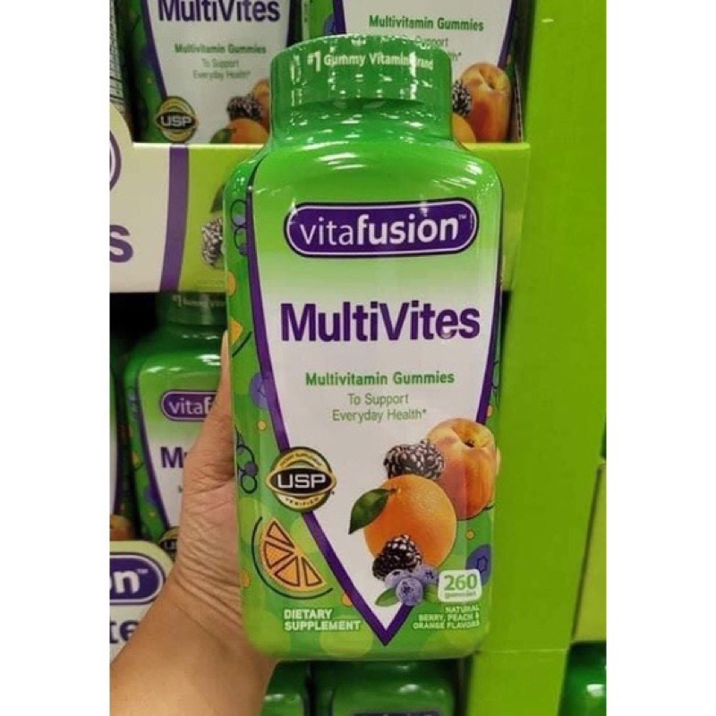 Kẹo dẻo Vitafusion Multivitamin Gummies 260 viên