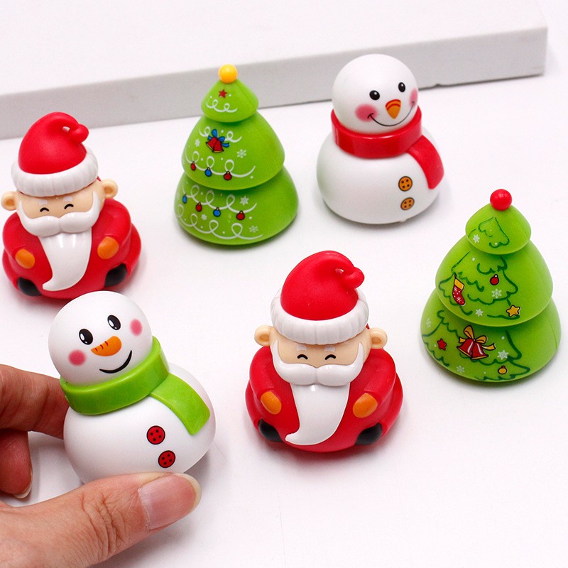 Đồ chơi noel quà tặng cho bé thú 3d chạy đà