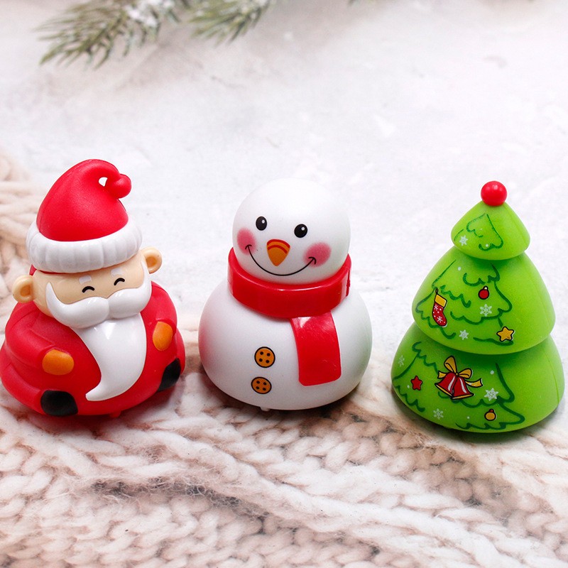 Đồ chơi noel quà tặng cho bé thú 3d chạy đà