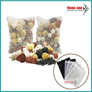 Túi đựng vật liệu lọc bể cá cảnh nhiều kích thước, có khóa kéo