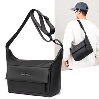 Túi đeo chéo CHỐNG NƯỚC, KHÁNG BỤI. túi đeo chéo nhiều ngăn chất liệu Oxford Cao Cấp phong cách unisex nhiều ngăn