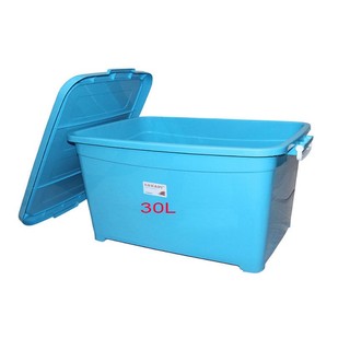 Thùng nhựa đựng đồ đa năng sawady thái lan có nắp đậy & quai gài