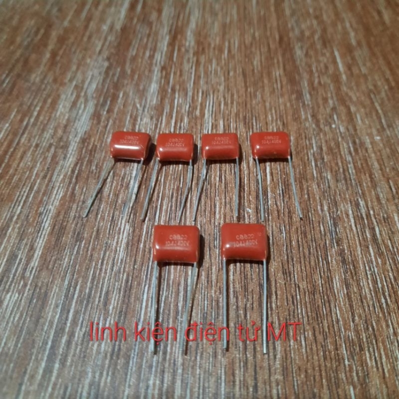 Combo 10 Tụ mica 104j 400v.