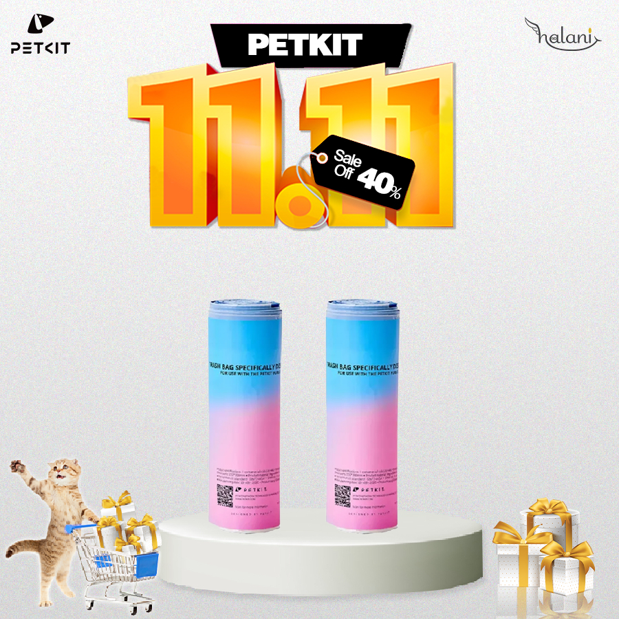 Túi Đựng Chất Thải Chuyên Dụng Có Kéo Khóa Dùng Cho Máy Pura X, Pura Max