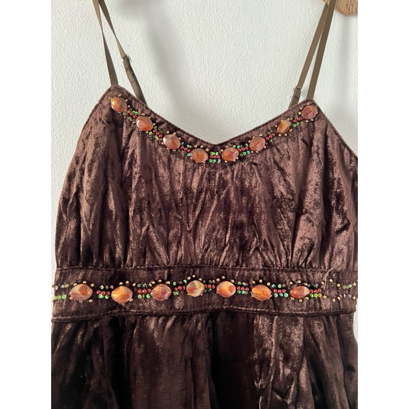 H2429 áo dây nữ si