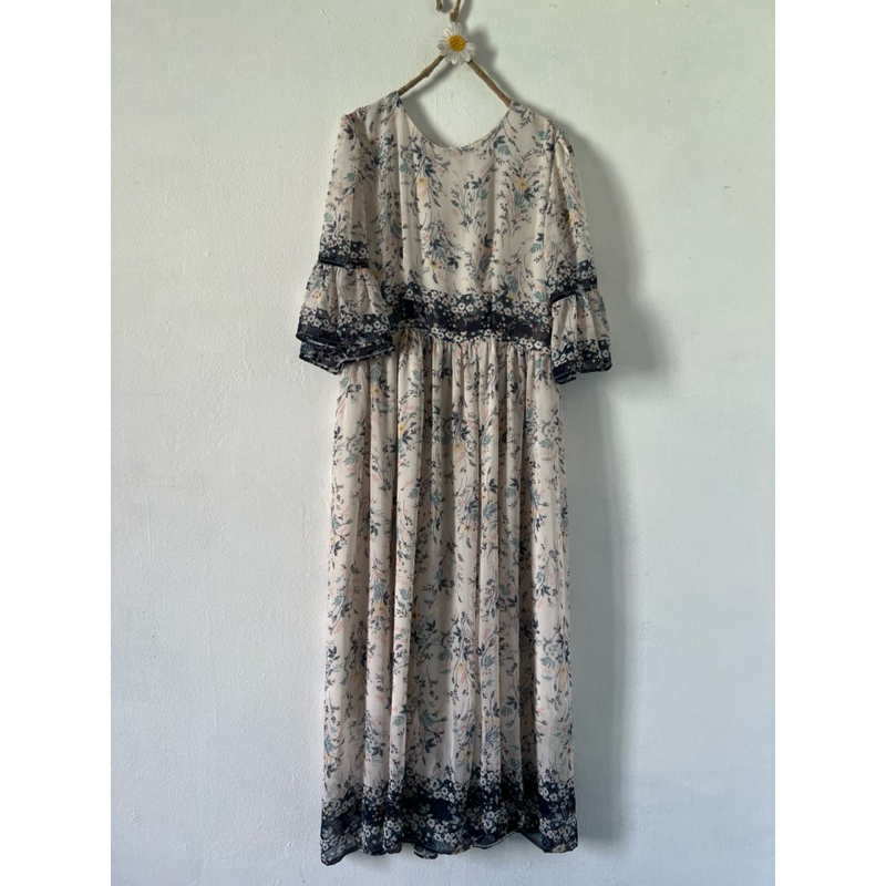 H2430 váy dài nữ si