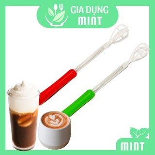 Cây đánh cà phê tạo bọt, cây đánh trứng bằng nhựa, cây khuấy tạo bọt