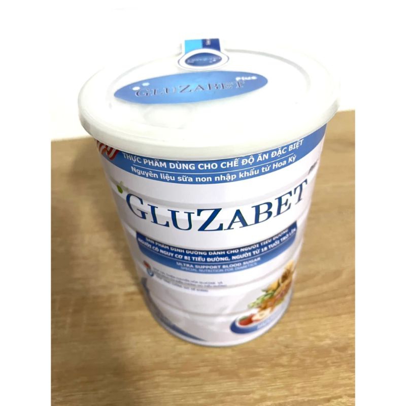 Combo 2 lon gluzabet sữa non tiểu đường gluzabet