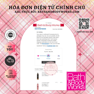 Body mist A Thousand Wishes Bill US - Xịt thơm toàn thân BATH & BODY WORKS