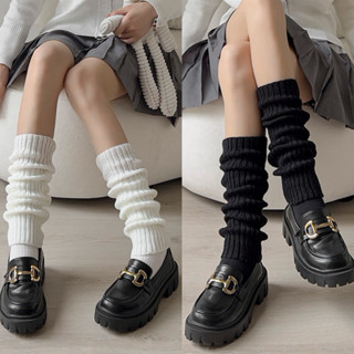 Vớ Len Giữ Ấm Tất Ống Chân Y2k Vải Len Dệt Kim Cao Cosplay Phong Cách Lolita Nhật Bản Cho Nữ Pepper Clothing - V37