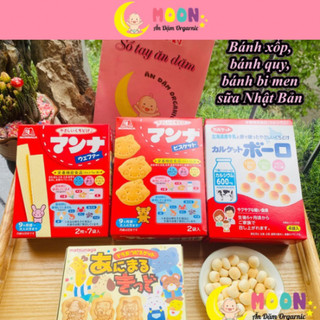 Bánh bi men sữa Calket Boro Nhật cho bé ăn dặm