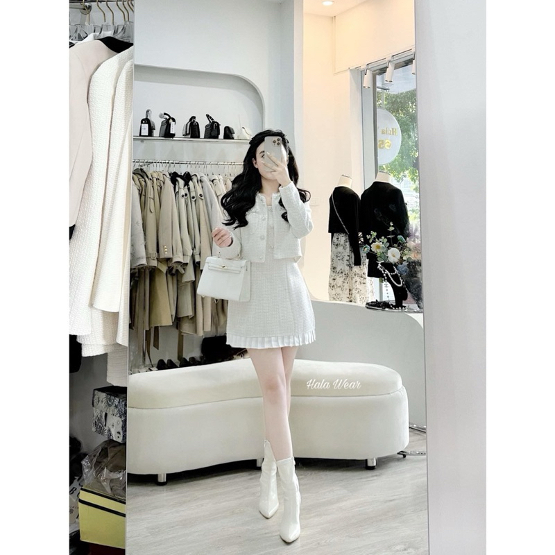 Set dạ chân ly