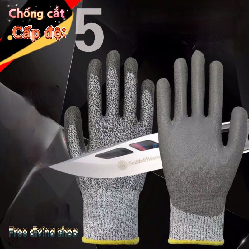 Bao tay chống cắt lặn biển